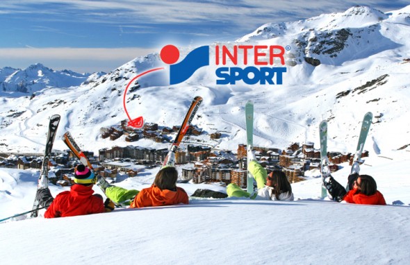 accueil-intersport-val thorens location de ski -situation